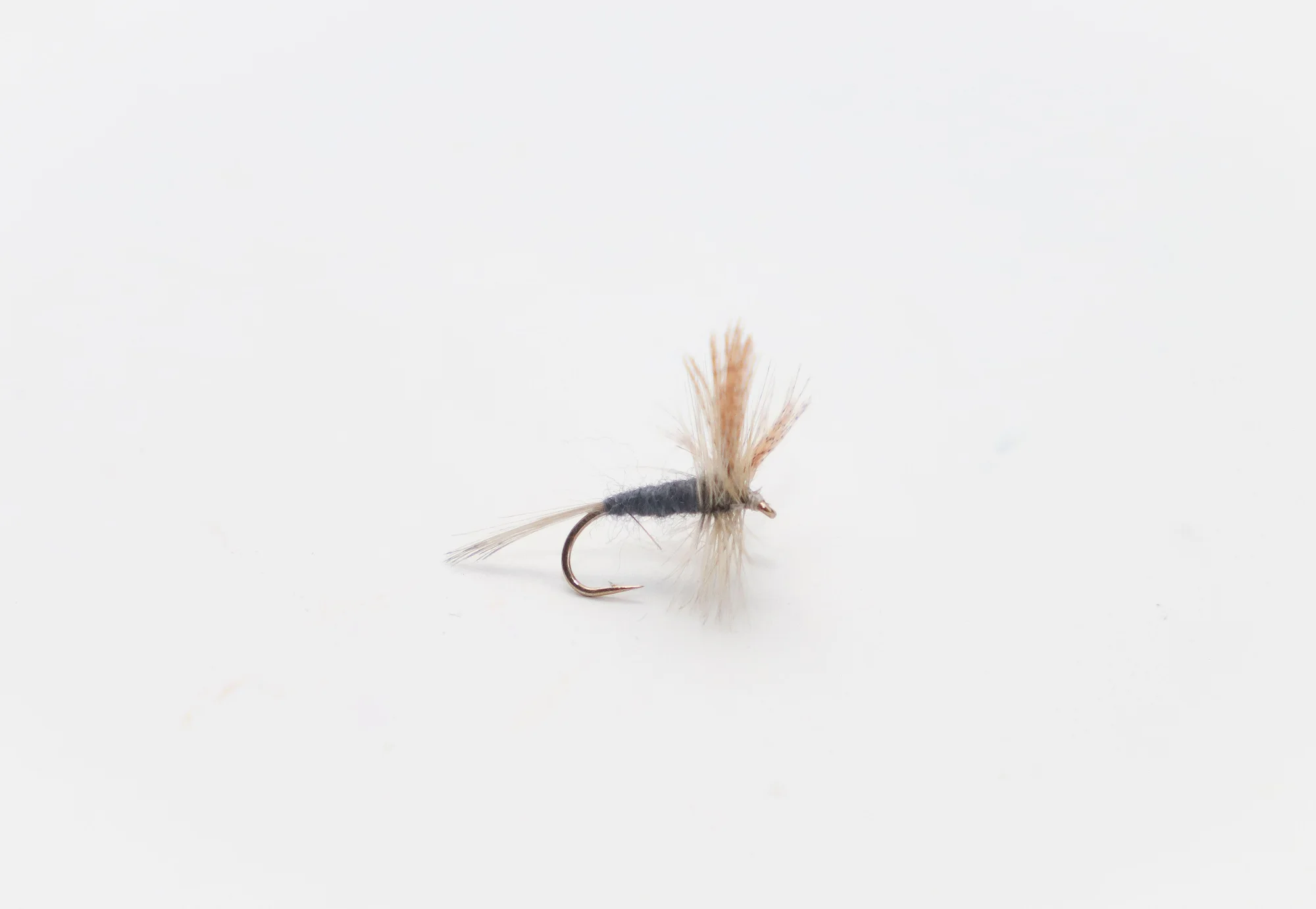 Dark Hendrickson dry fly