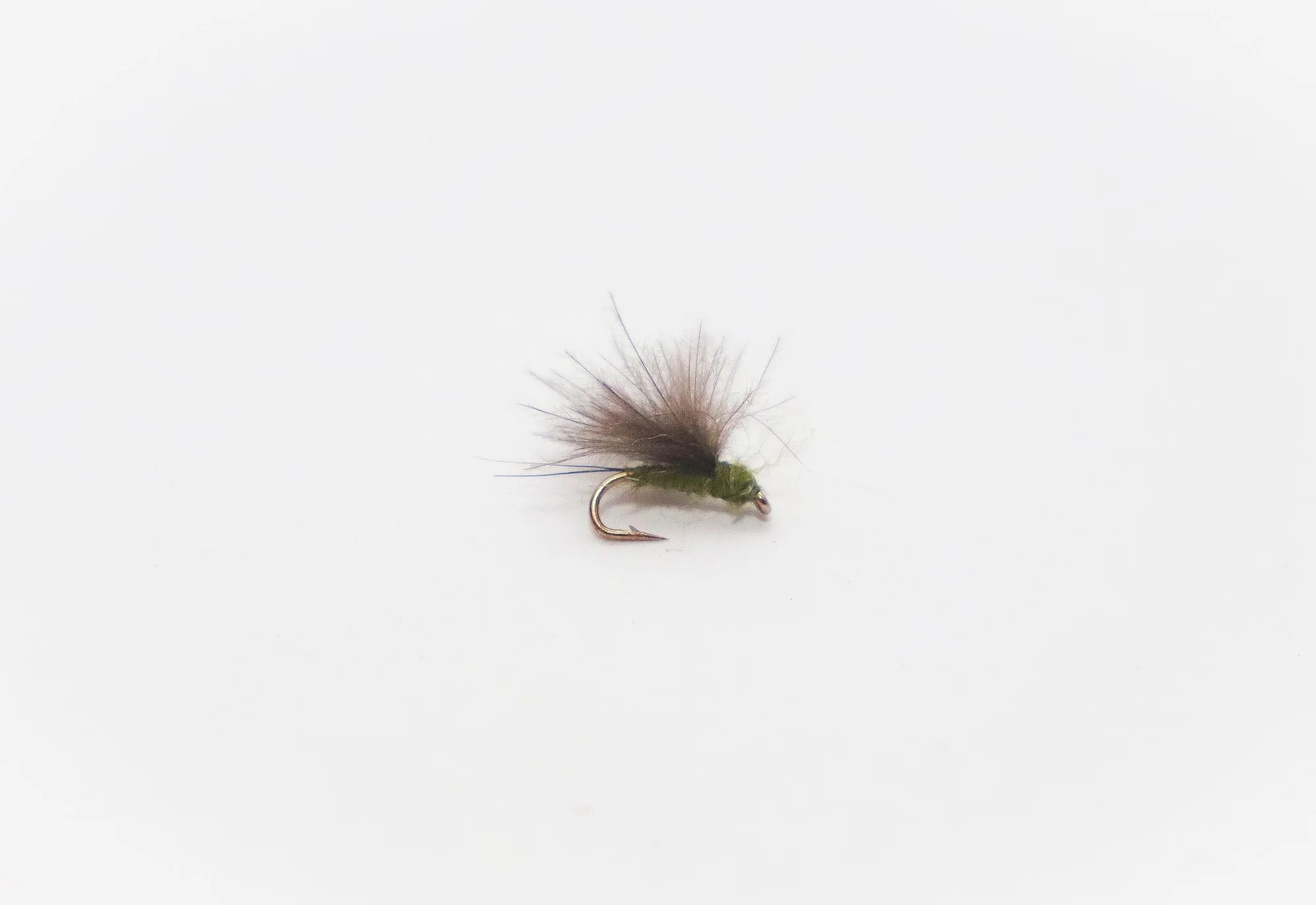 RS2 olive Dry Fly